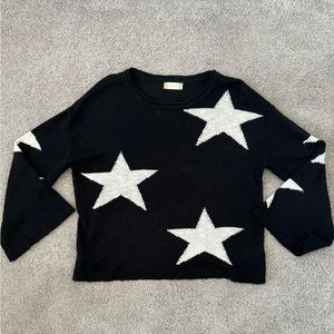 Alter’d state black and white star sweater